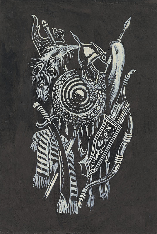 Edmund Massányi – Bátu-chán - razidlo ku knihe 