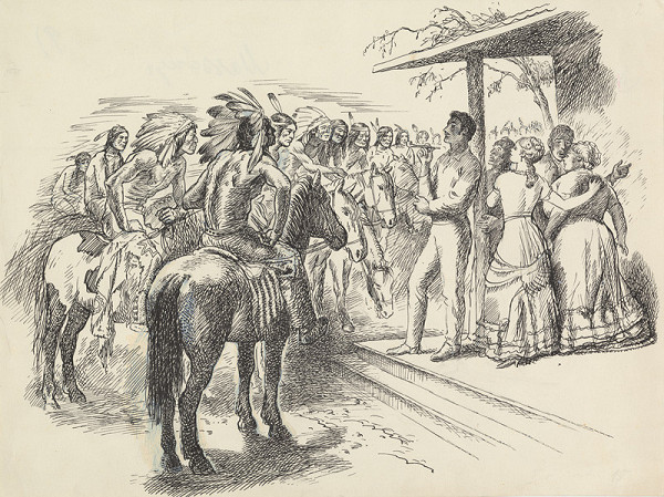 Edmund Massányi – 3.- Príchod indiánov 