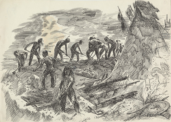 Edmund Massányi – 9.- Indiánske zhromaždenie 