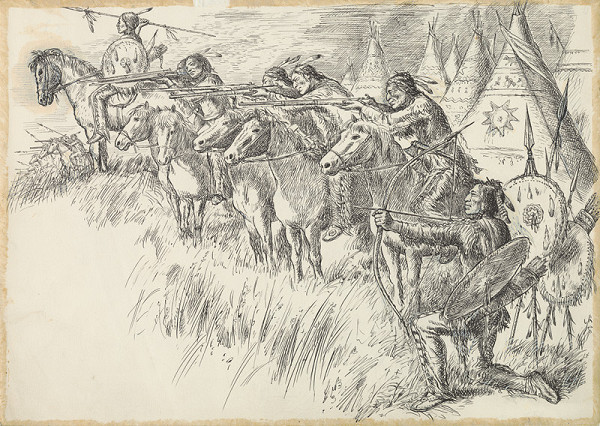 Edmund Massányi – 11.- Indiánski strelci 