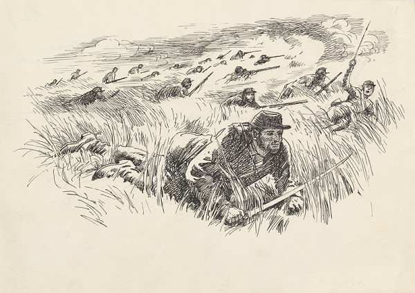 Edmund Massányi – 24. - Soldiers Attacking 