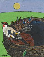 Ladislav Guderna – Maľovanie stehlíka 