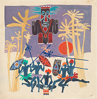 Miroslav Cipár – Černoško Gnugu - Vojnový tanec 