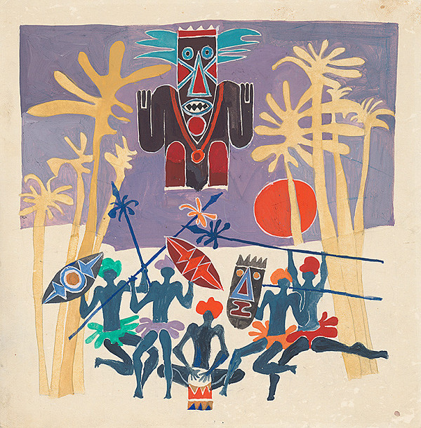 Miroslav Cipár – Černoško Gnugu - Vojnový tanec 