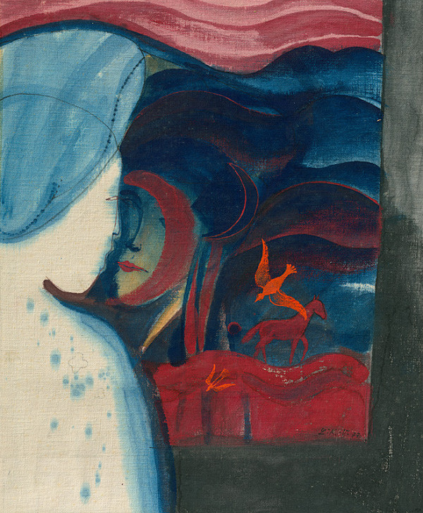 Ľuba Končeková-Veselá – Cyklus z Kirgizie. Vdova 