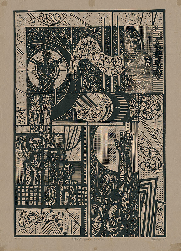 Ján Ondriska – Protest proti násiliu 