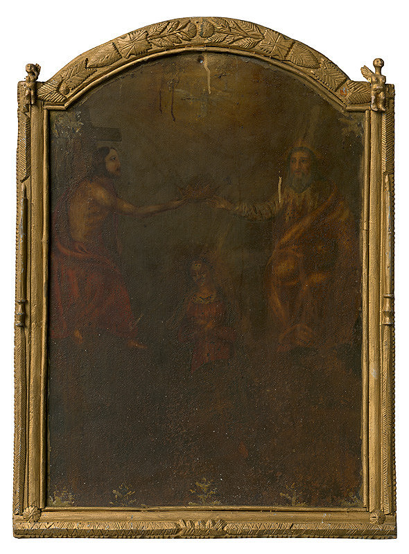 Neznámy autor – Korunovanie Panny Márie 