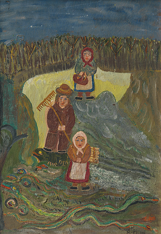 Mária Žilavá – Práca na jeseň 