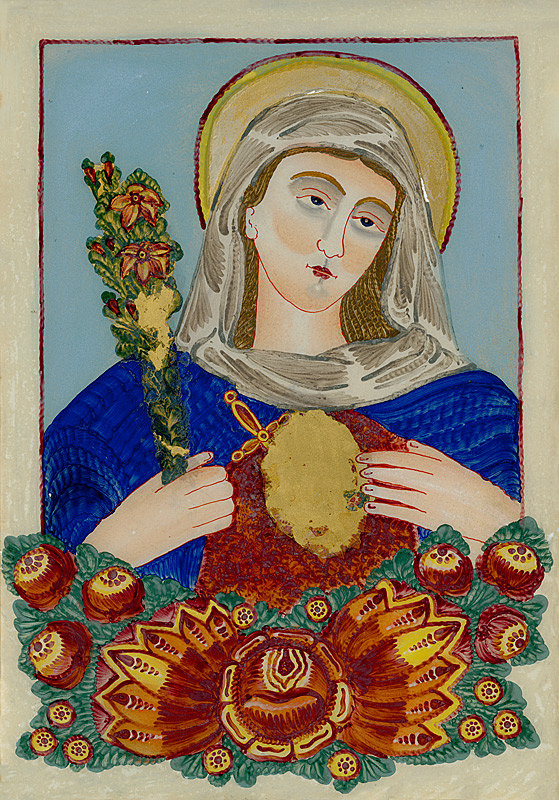 Ferdinand Salzmann – Panna Mária s ľaliou