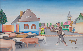 Ondrej Veňarský – Pastier ošípaných 