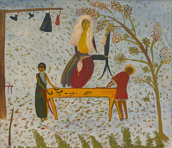 Natálie Schmidtová – Pri pradení 