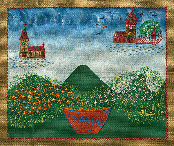 Jan Hruška – Kytica s kostolmi 