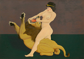 Václav Šilhán – Žena s levom 