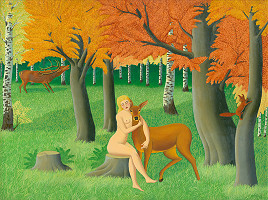 Václav Šilhán – Žena v lese 