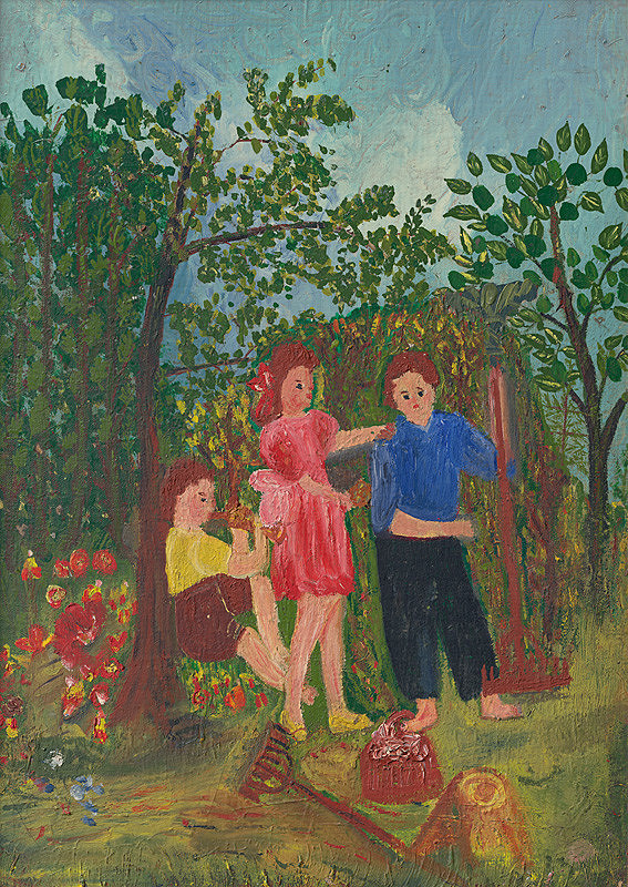 Anna Ličková – V záhrade