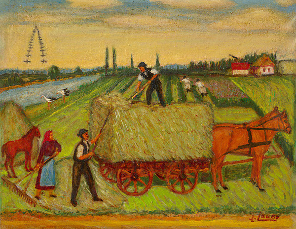 Juraj Lauko st. – Zber sena 