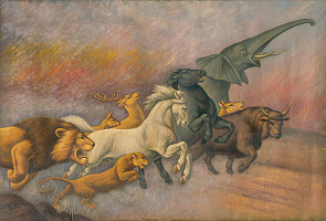 Jindřich Boška – Horiaca step I. 