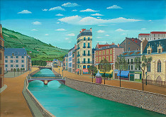 Lucien Vieillard – Nábrežie v Tulle 