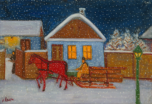 Juraj Lauko st. – Modrá zima 