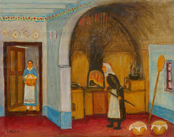 Juraj Lauko st. – Pečenie chleba 