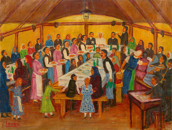 Juraj Lauko st. – Svadobná večera 