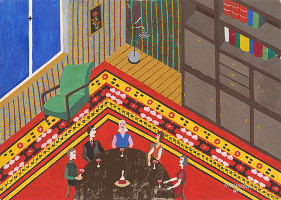 Nela Kompánková – Rodina za stolom 