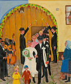 Jozef Lackovič – Svadba - vychádzanie z dvora 