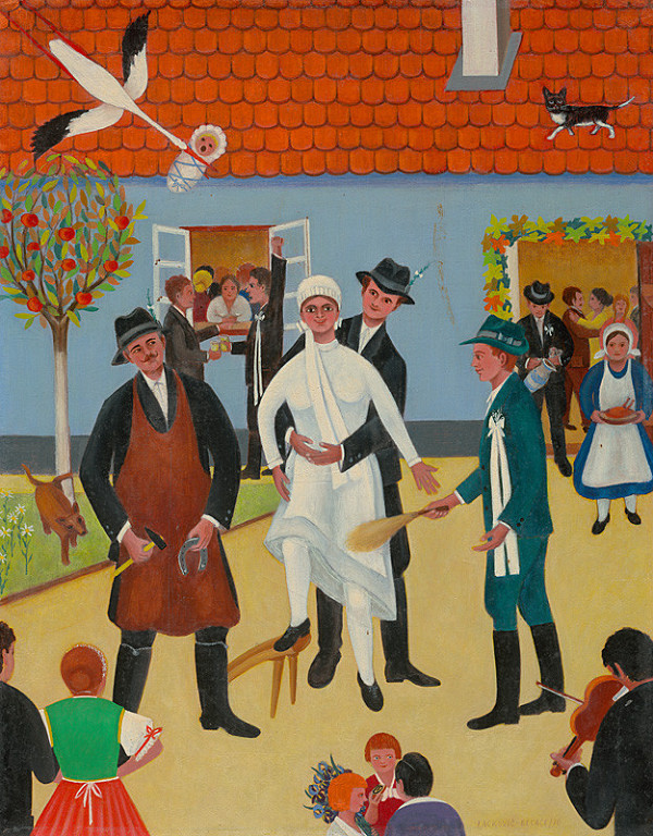 Jozef Lackovič – A Wedding - Shoeing the Bride 