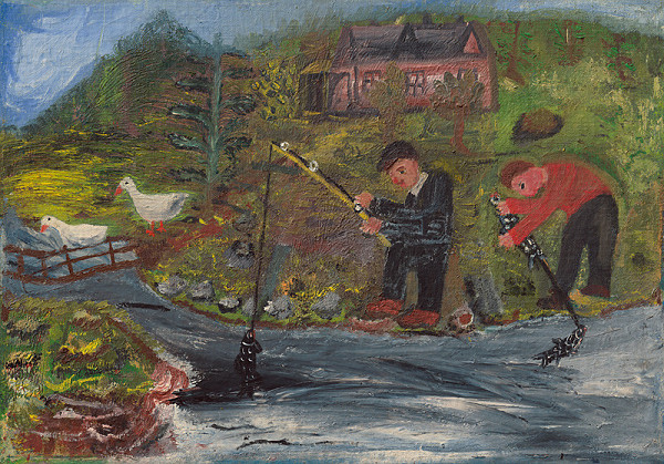 Anna Ličková – Rybári na môstiku 