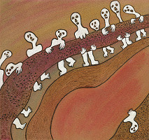 Anette André-Pillois – Le long ruban des reues 