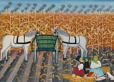 Ján Sokol – Zber kukurice 