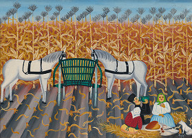 Ján Sokol – Zber kukurice 