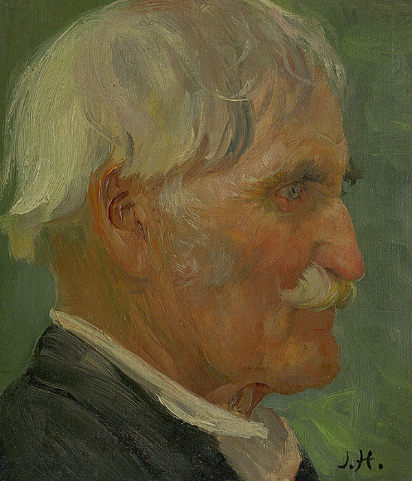 Jozef Hanula – Head of an Old Man