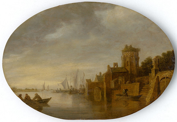 Jan van Goyen – Plachetnice v prístave