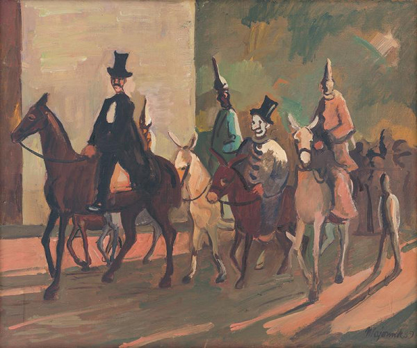 Cyprián Majerník – Vstup do manéže 