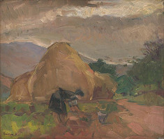 Ernest Rákosi – Kopanie zemiakov 