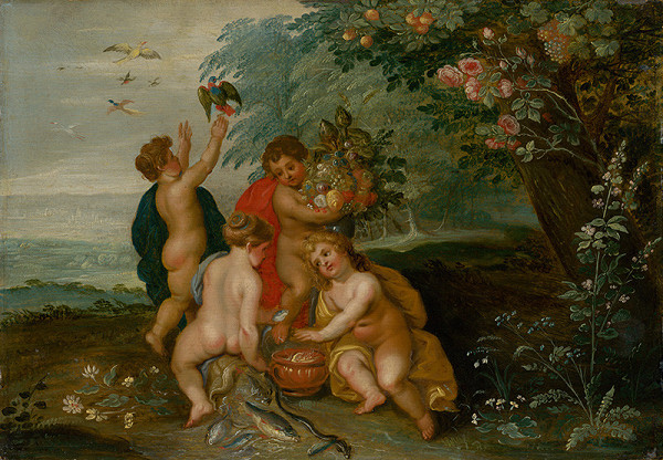 Jan Brueghel st., Hendrik van Balen I. – Allegory of the Four Elements