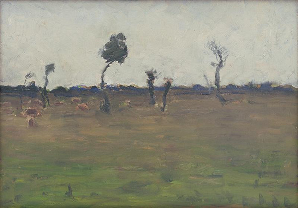 Jozef Kollár – Early Evening in Považie 