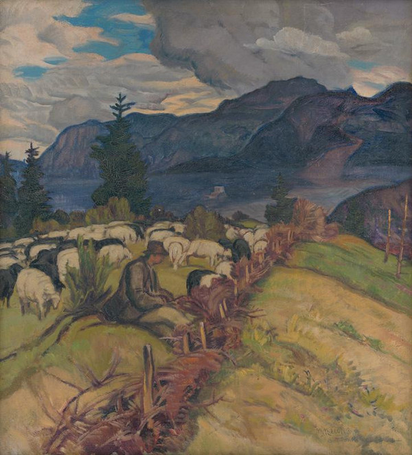 Martin Benka – Study from Ružomberok