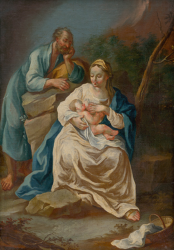 Slovenský maliar z konca 18. storočia, Neznámy maliar – Svätá rodina