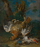 Johann Georg de Hamilton – Still Life with a Grouse 