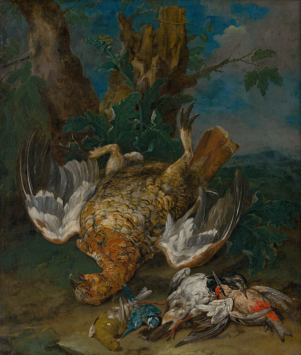 Johann Georg de Hamilton – Still Life with a Grouse 