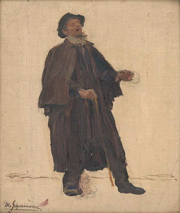 Maximilián Schurmann – Štúdia kráčajúceho 