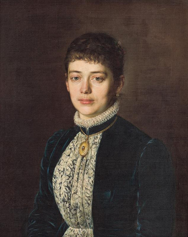 Kornel Bohúň – Portrait of Mrs. M. Mandelíková