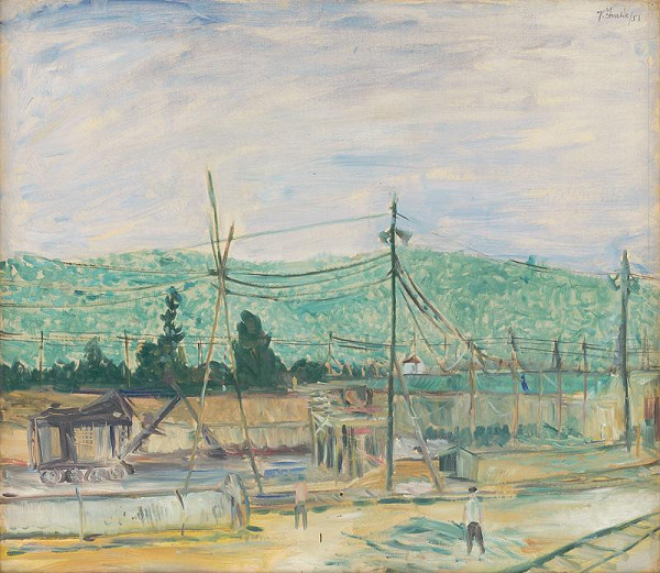 Jozef Šturdík – Earth Works. Canal on the Youth Dam 