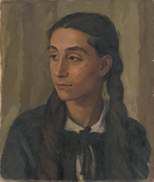 Vladimír Gessay – Podobizeň dievčaťa s vrkočmi 