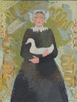 Ester Šimerová-Martinčeková – Woman with a Duck 