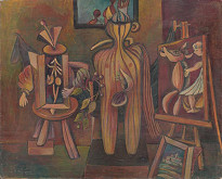 Jakub Bauernfreund – Still Life with Abstract Models 