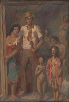 Jozef Bendík – Cigánska rodina 