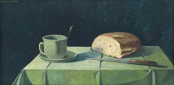 Ladislav Guderna – Still Life with Bread